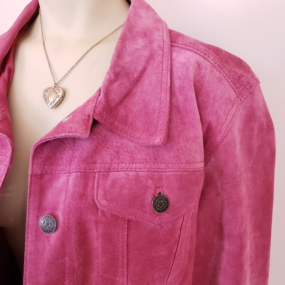 Pink Suede Jacket - Picture 5 of 12